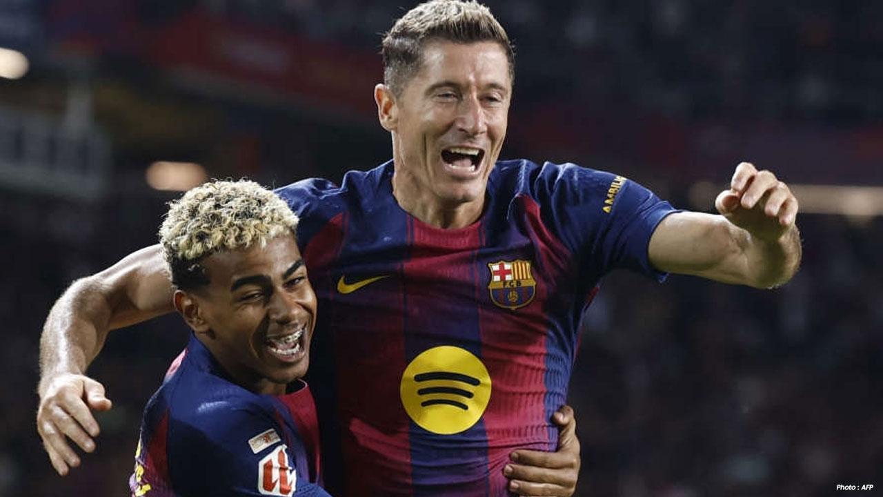 Barcelona beat Real Sociedad 2-1 to top LaLiga standings