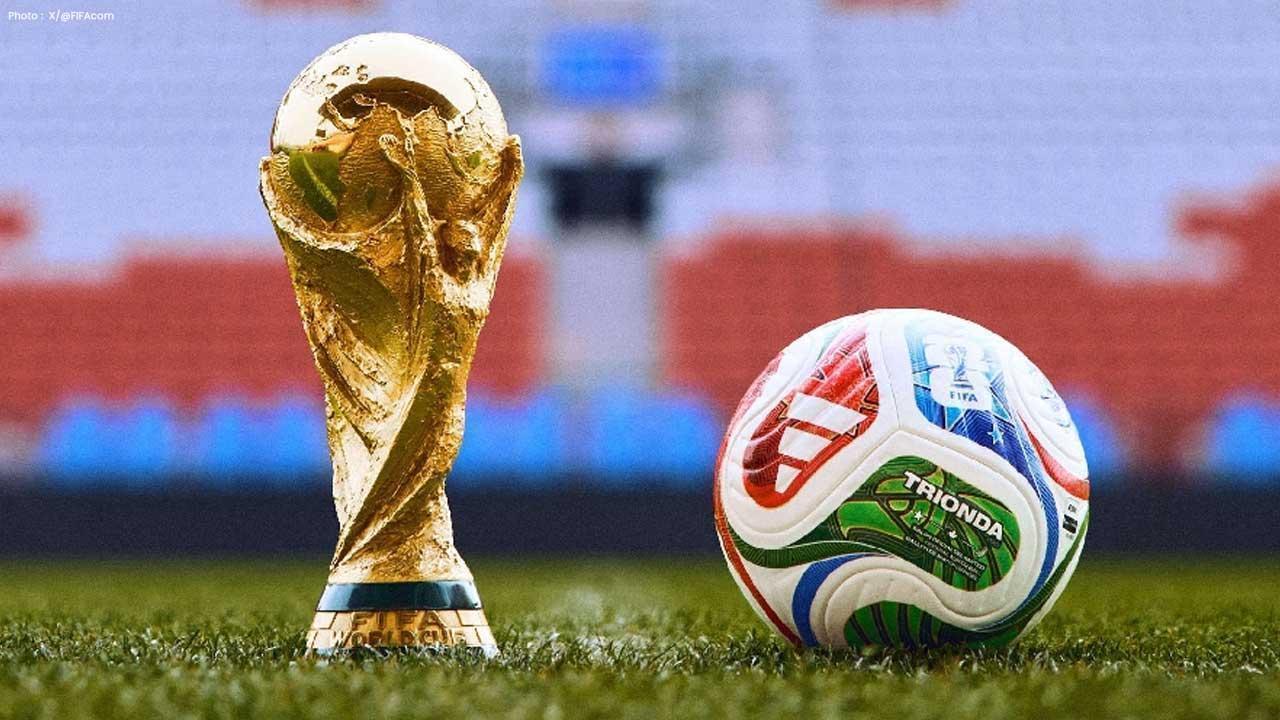 Adidas TRIONDA Official Match Ball Launcher for FIFA World Cup 26