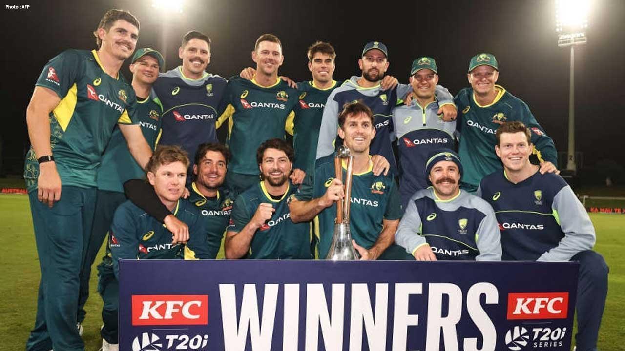 Mitchell Marsh Century Leads Australia to T20 Series Win vs New Zealand