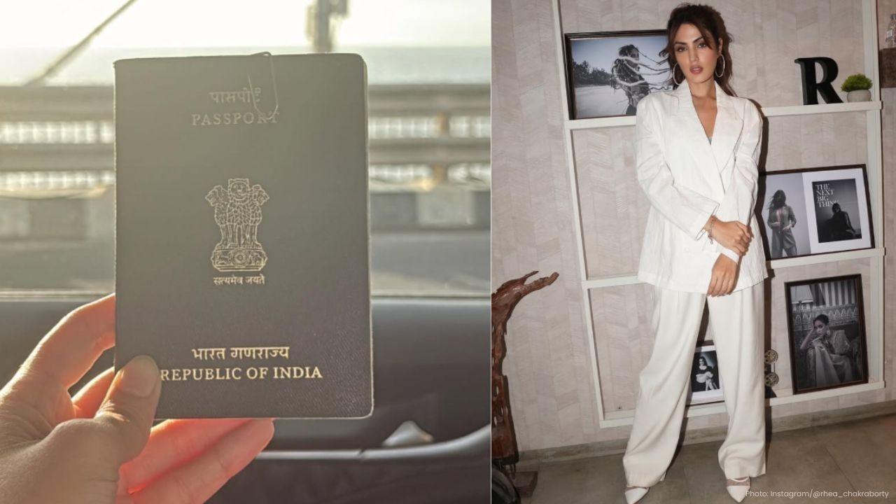 Rhea Chakraborty Gets Passport Back After 5 Years Travel Restriction