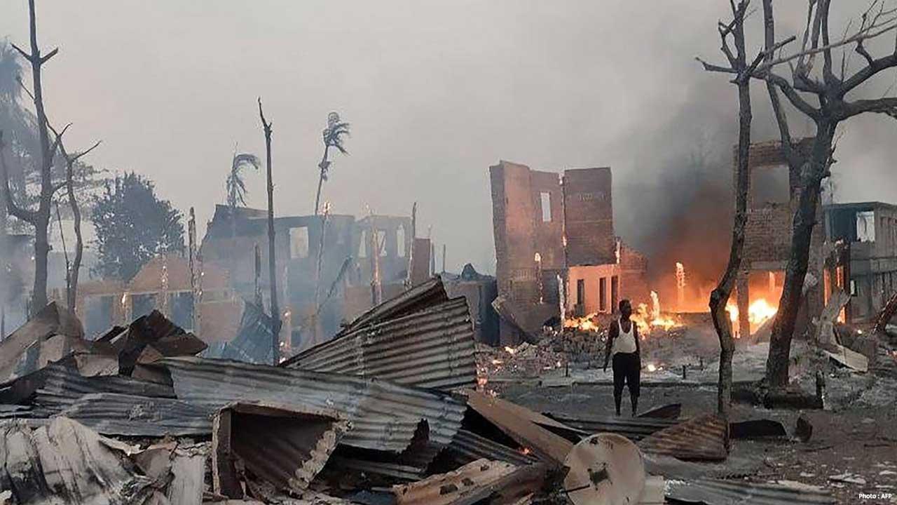 Myanmar Military Strike Kills 40 at Chaung U Thadingyut Festival