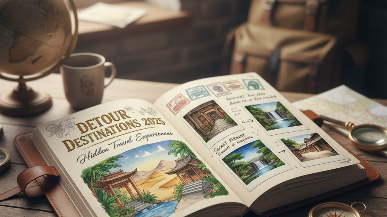 Detour Destinations — The Art of Discovering Hidden Places Near Popular Spots