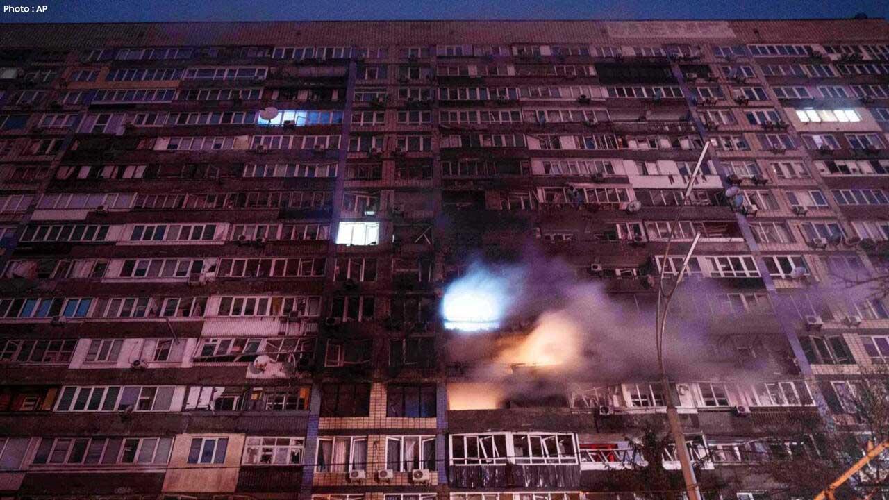 Russia Strikes Kyiv Hard Energy, Rail Systems Hit in Massive Attack