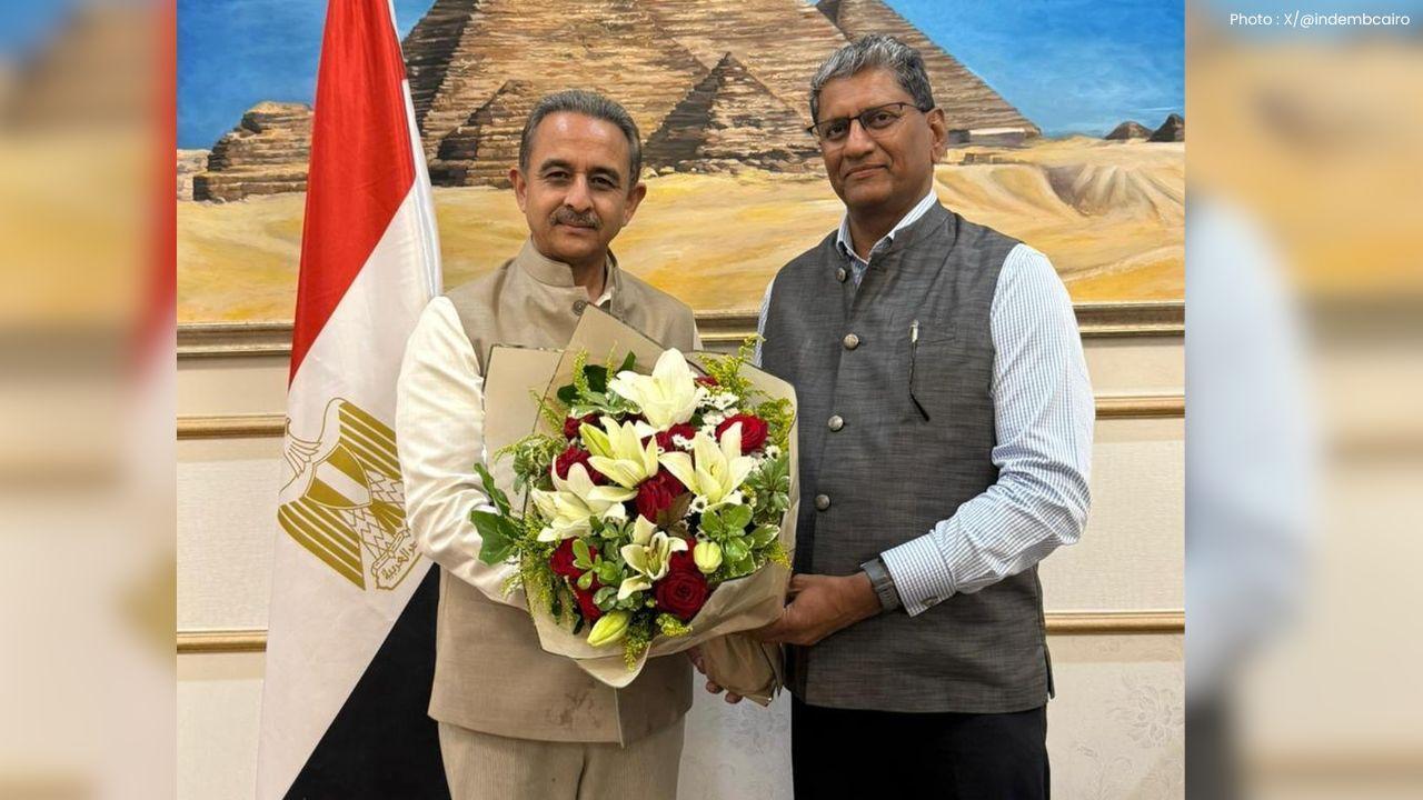 Kirti Vardhan Singh Represents India at Gaza Peace Summit in Egypt