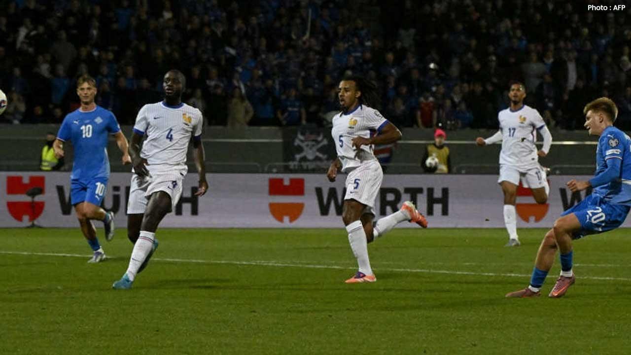 France Held 2-2 by Iceland Ending Perfect World Cup Qualifying Run