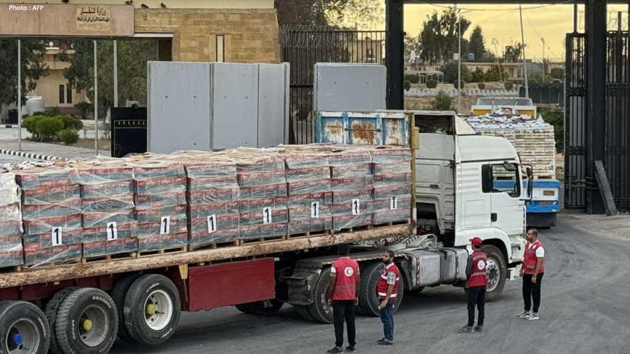 Israel to Open Gaza Rafah Border Send 600 Trucks of Aid