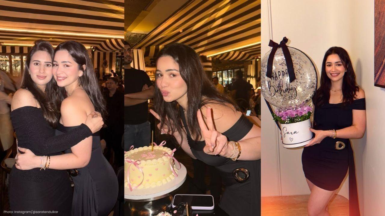 Sara Tendulkar 28th Birthday Stylish Celebration With Family and Friends