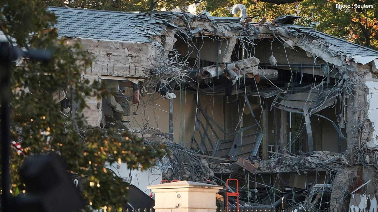Trump Begins White House East Wing Demolition for New Ballroom