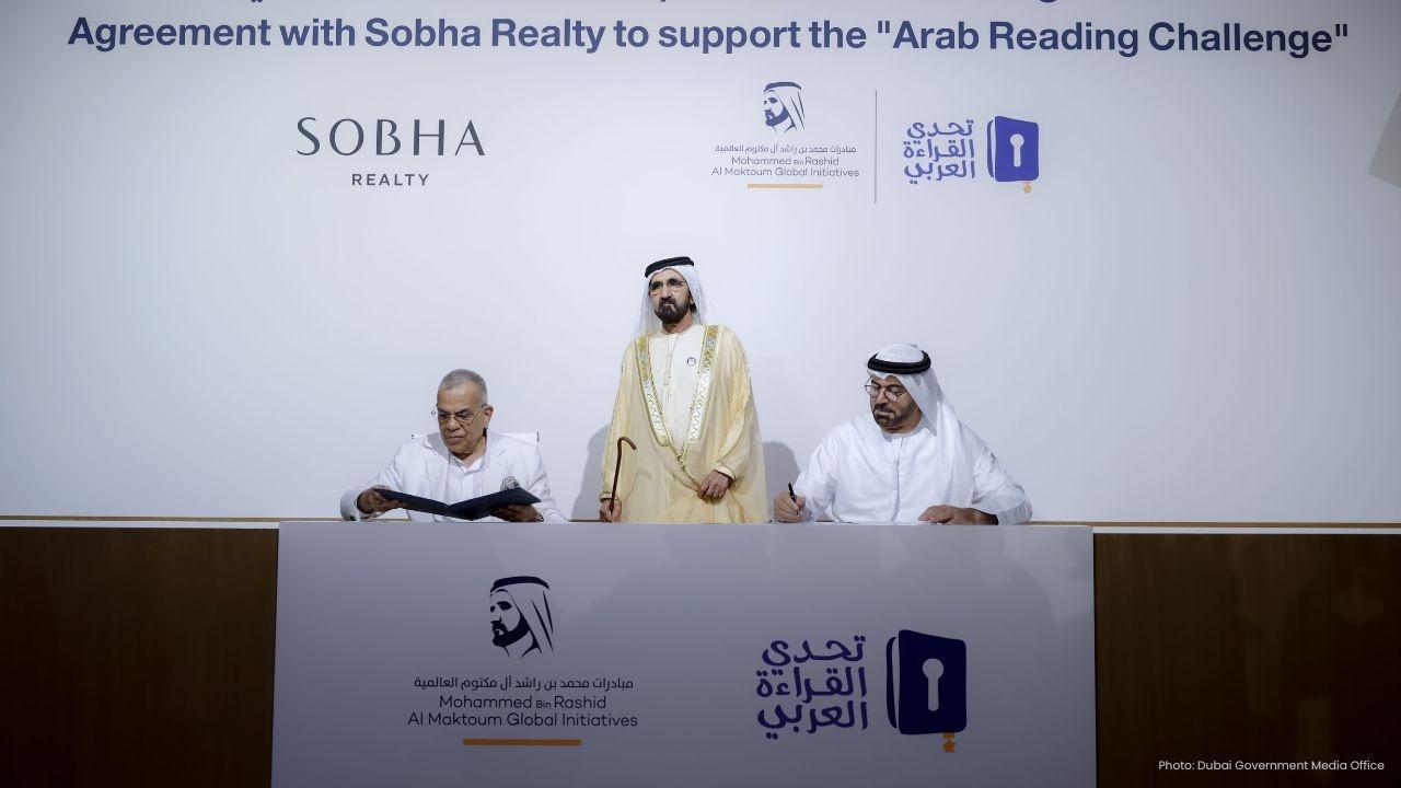 Sobha Realty Pledges AED500m to Arab Reading Challenge