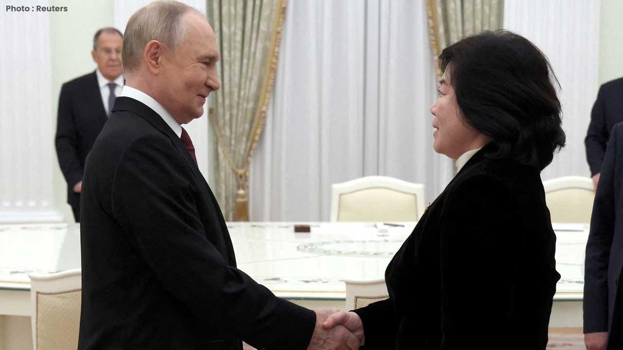 North Korea Choe Son Hui Meets Putin To Boost Russia Ties