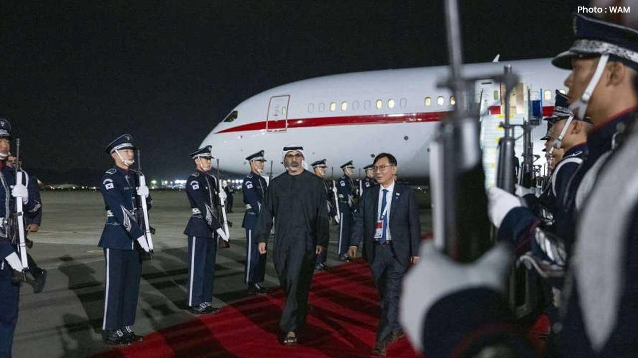 Sheikh Khaled Leads UAE Delegation to APEC Forum in South Korea