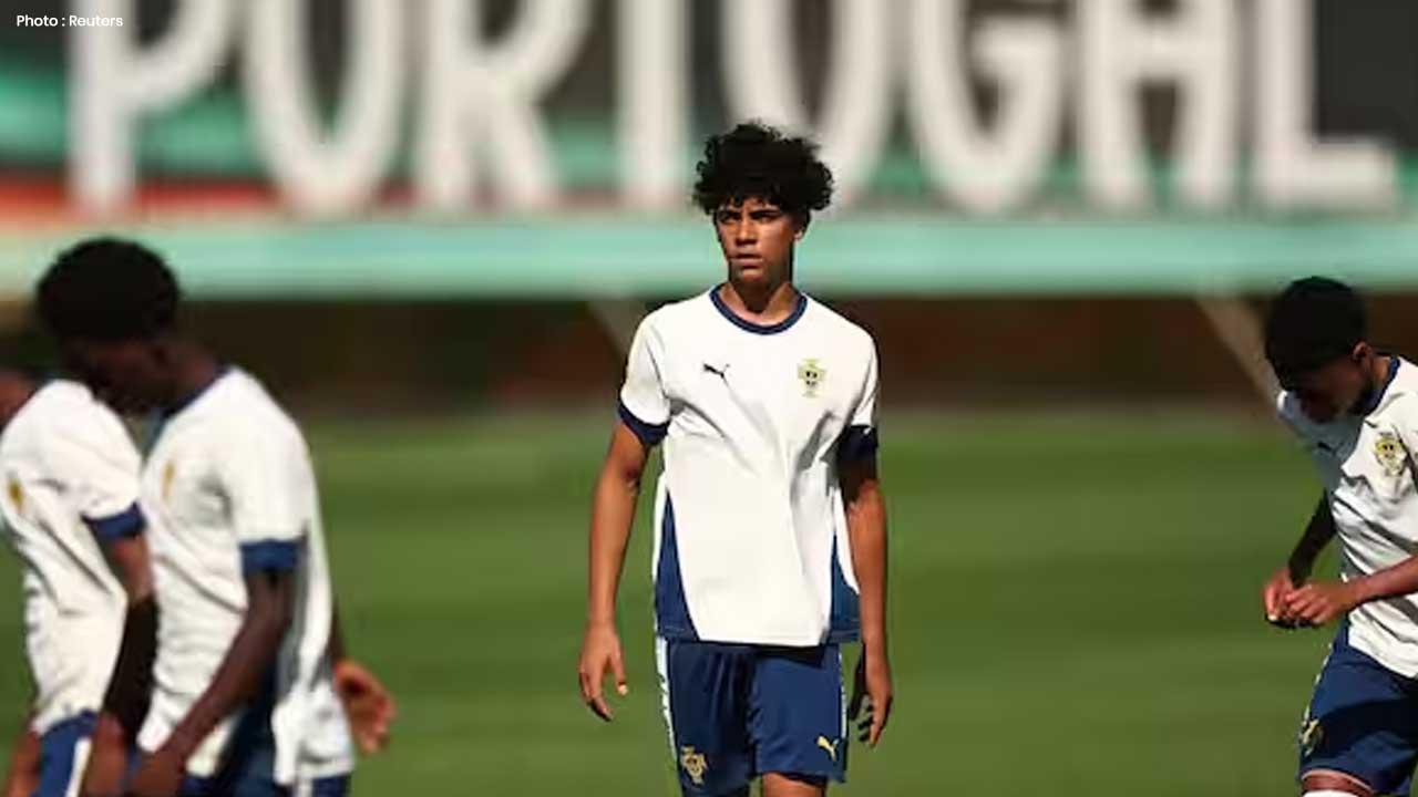 Cristiano Ronaldo Jr. Debuts for Portugal U16, Steps Into Spotlight