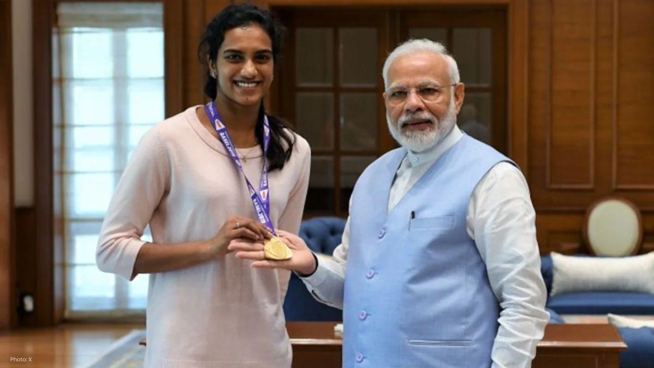 PV Sindhu says PM Modi’s encouragement uplifts Indian athletes
