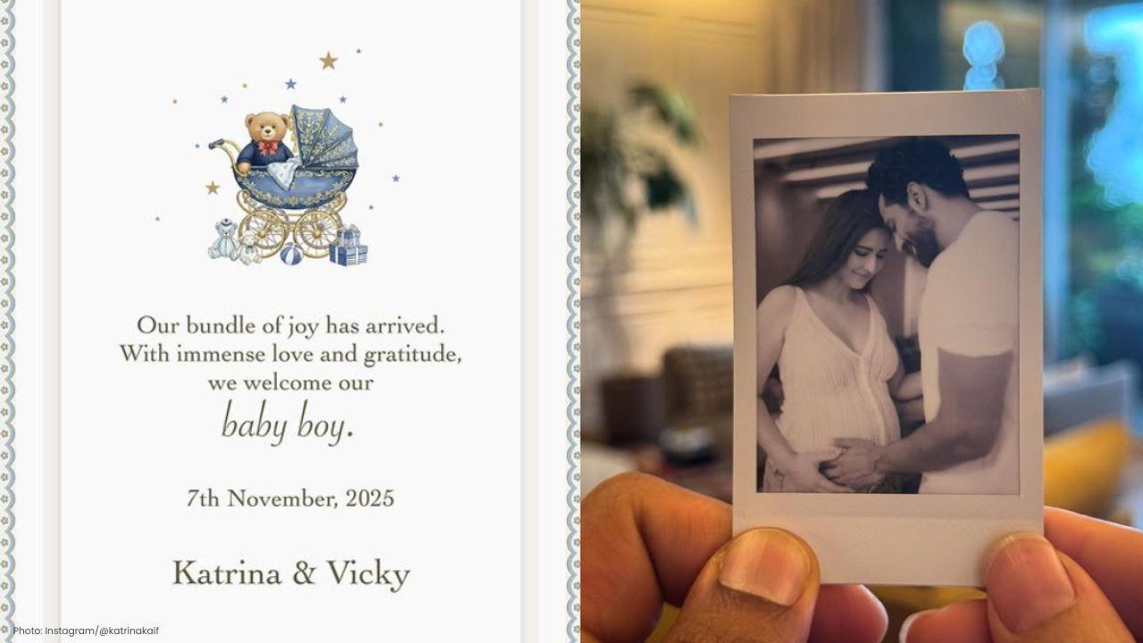 Katrina Kaif and Vicky Kaushal Announce Arrival of Their Son