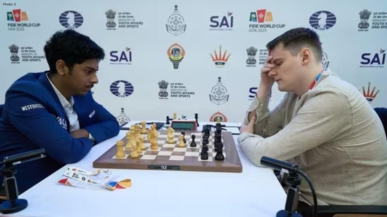 Controversy for Pranav V as He Wins in Chess World Cup