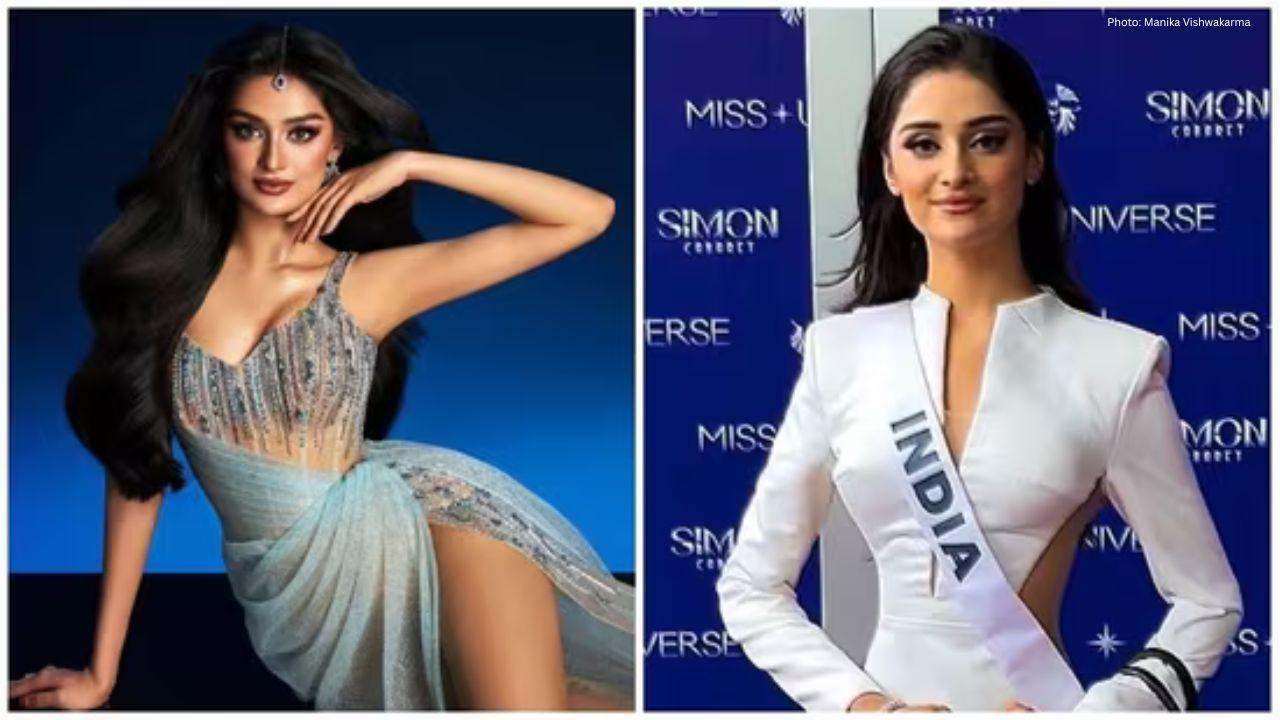 Manika Vishwakarma Dazzles in Two Exquisite Gowns at Miss Universe 2025 in Thailand