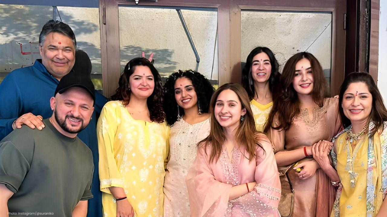 Suranika Roshan Celebrates Bakery Launch with Saba Azad's Support
