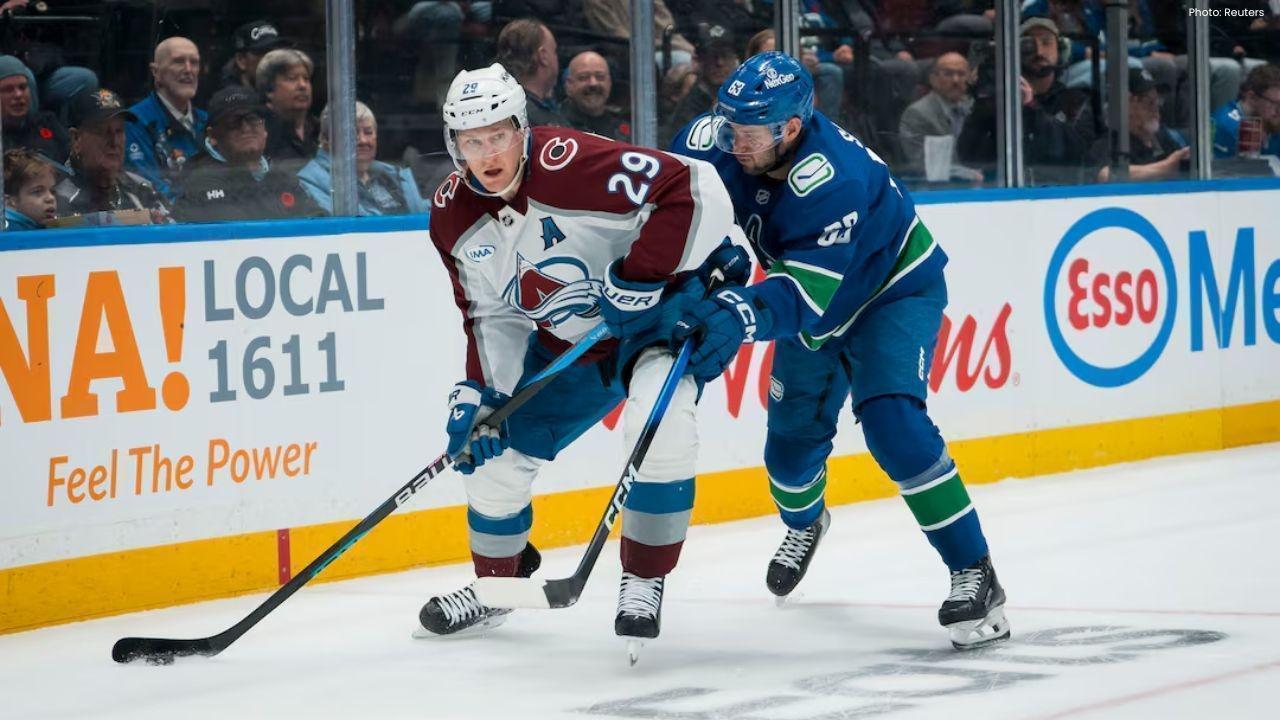 Brindley's Overtime Goal Secures Avalanche's 5-4 Win Against Canucks