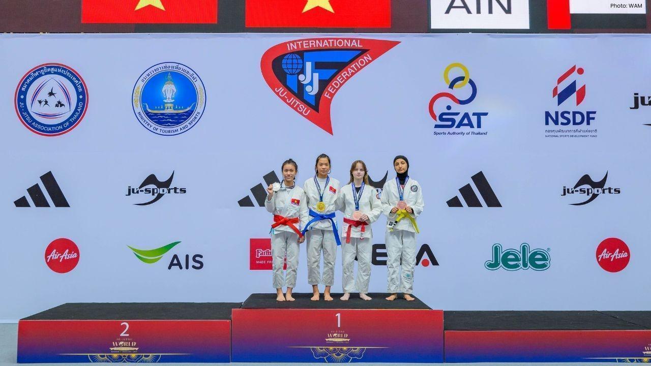 UAE U16 Jiu-Jitsu Team Claims 11 Medals at World Championship