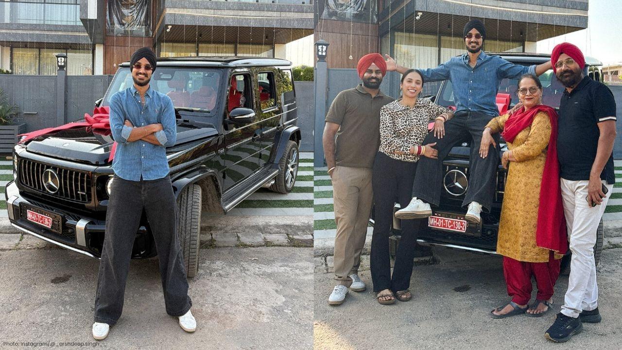 Arshdeep Singh Celebrates Success with a New Mercedes G-Wagon