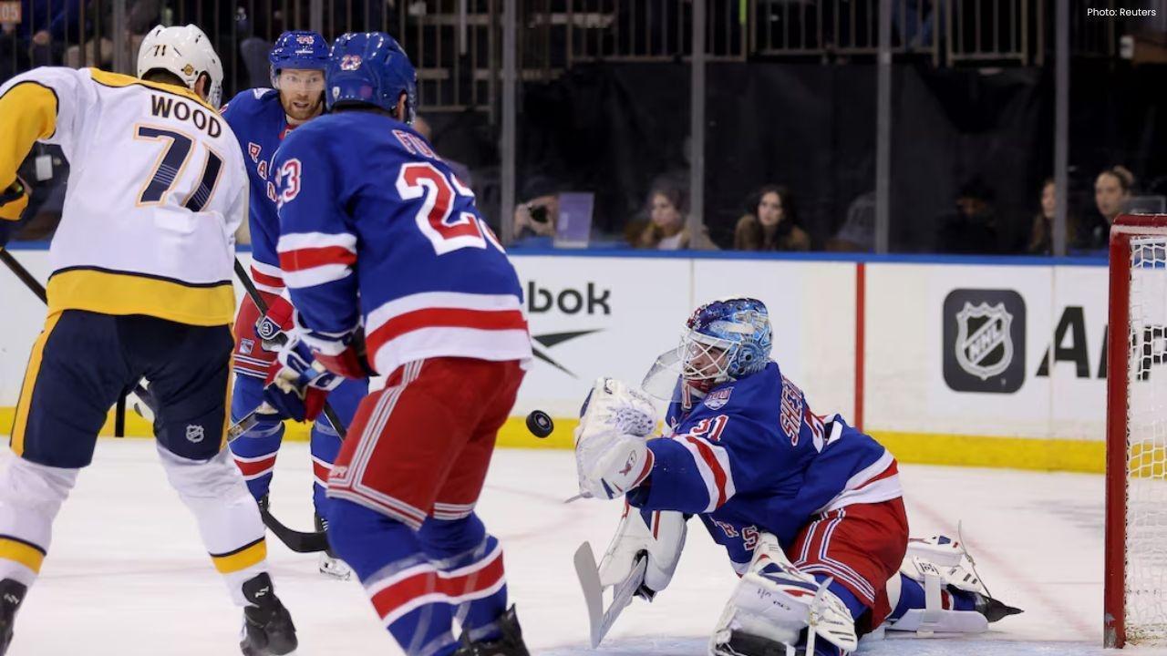 Rangers Break Home Streak with 6-3 Victory Over Predators
