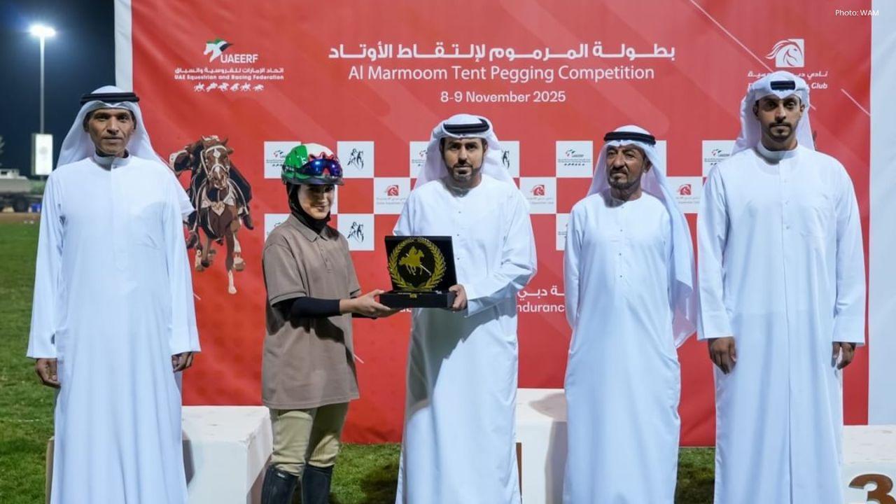 Empowering Female Riders: UAE Embraces Women in Tent Pegging