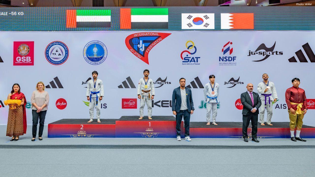 UAE Under-21 Jiu-Jitsu Team Achieves Success in Bangkok
