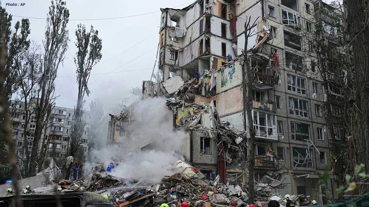 Kyiv Endures Unprecedented Russian Missile and Drone Assault