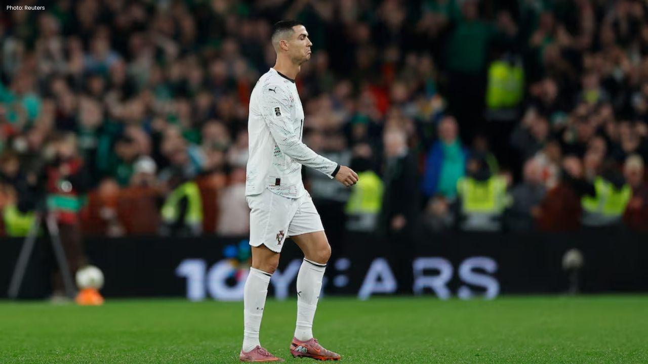Portugal's Manager Defends Ronaldo After Controversial Red Card