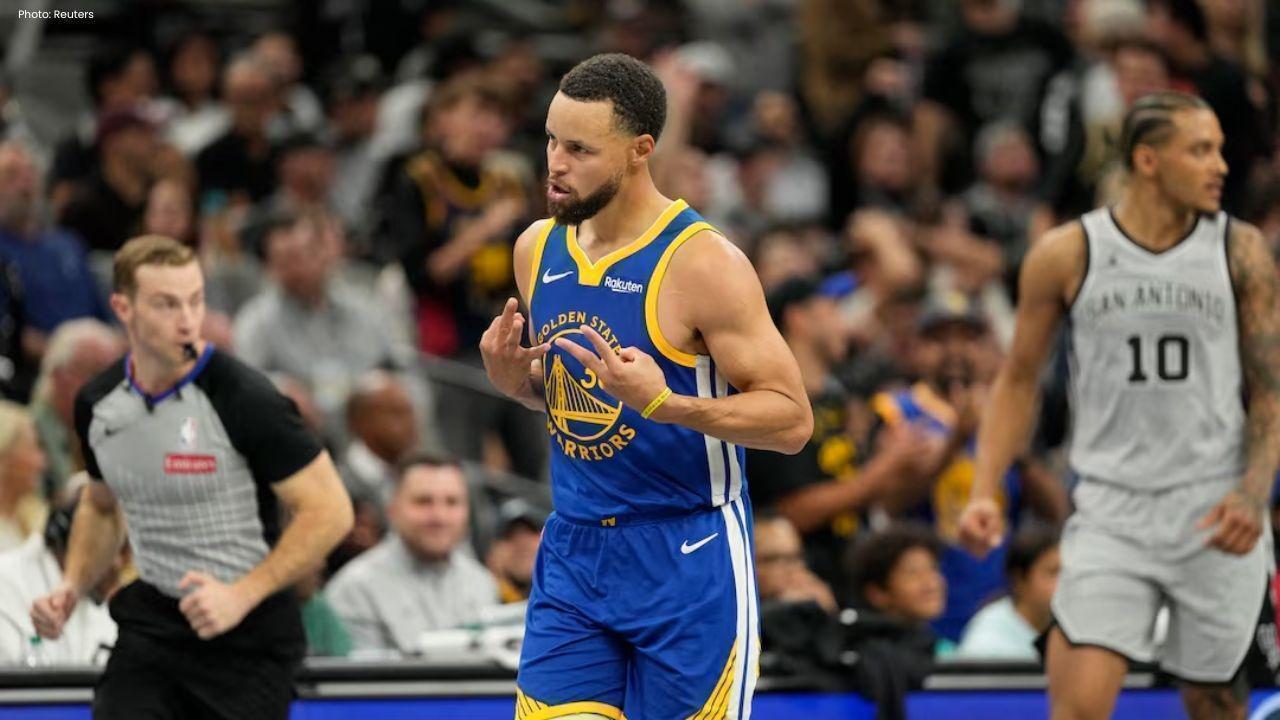 Curry Powers Warriors to 109-108 Victory Against Spurs in NBA Cup