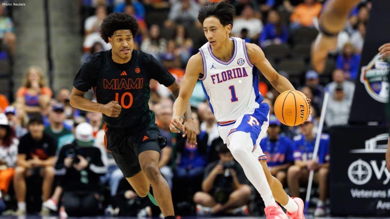 Gators Triumph Over Hurricanes 82-68 in Jacksonville Showdown