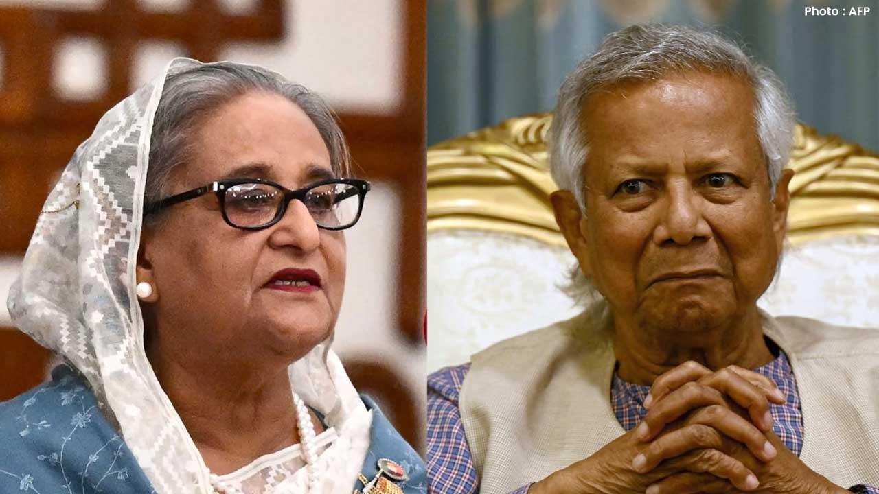 Sheikh Hasina Critiques Yunus Administration, Denounces Violence Against Hindus