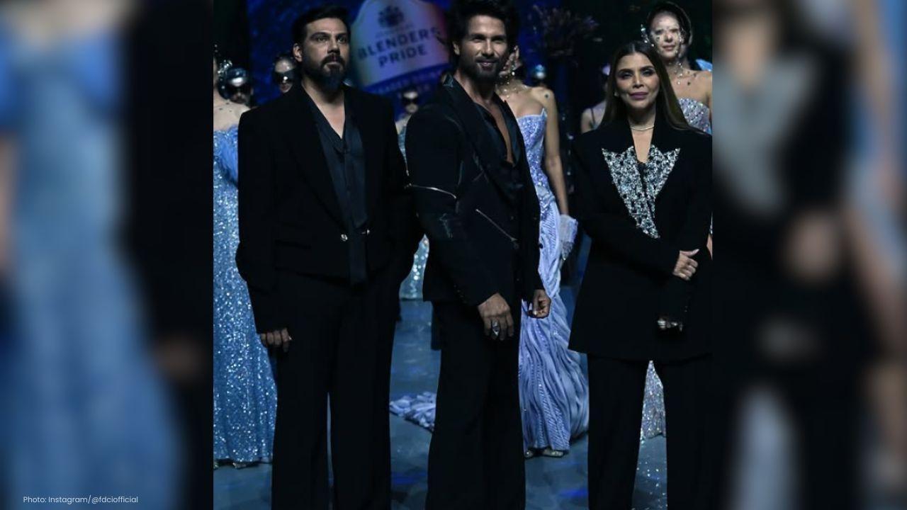 Tamannaah & Shahid Dazzle at the High-Tech Gurugram Fashion Tour