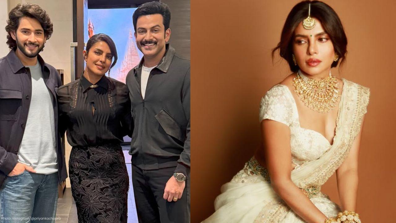 Varanasi Promo Tour: Priyanka, Mahesh Babu, and Prithviraj Unite