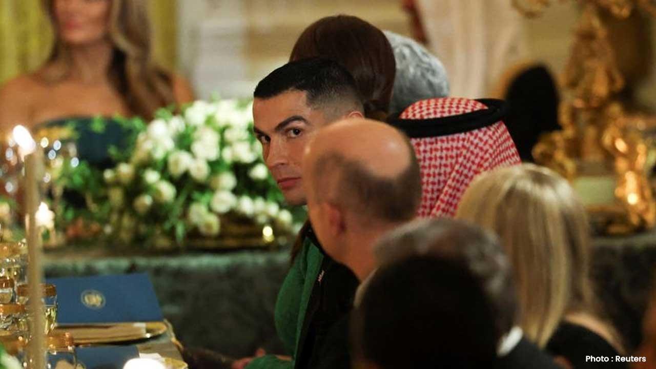 Cristiano Ronaldo Graces White House Dinner with Saudi Crown Prince