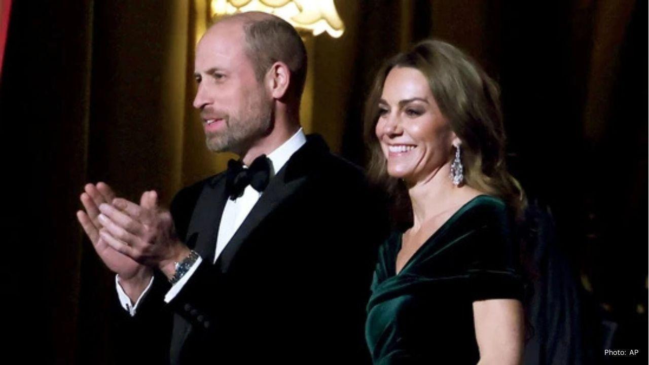 Kate Middleton and Prince William Grace the Red Carpet After Recovery