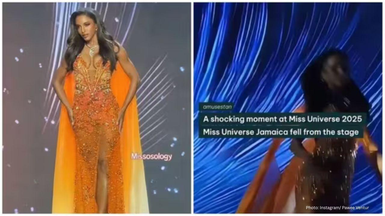 Accident Strikes Miss Jamaica at Miss Universe 2025, Hospitalized After Fall