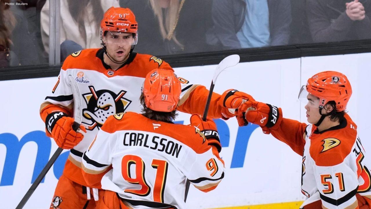 Anaheim Ducks Triumph Over Boston Bruins 4-3 in Thrilling Encounter