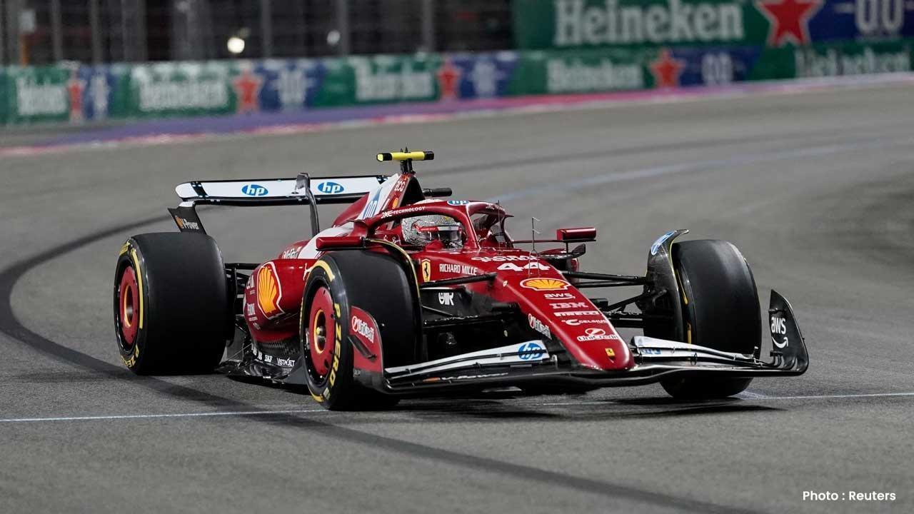 Lando Norris Sets the Pace in Las Vegas F1 Practice Amid Interruptions