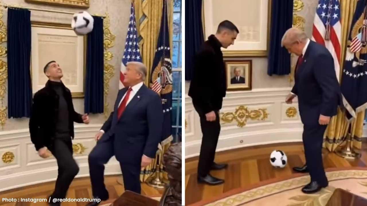 Trump's AI Video Features Football Fun with Cristiano Ronaldo