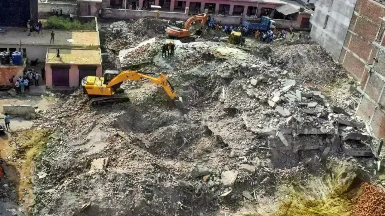 Tragedy Strikes in Faridabad and Greater Noida: Buildings Collapsed