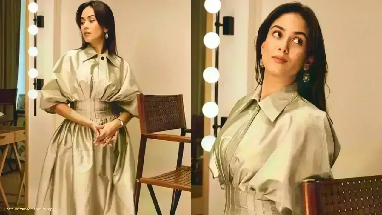 Mira Rajput Kapoor Impressive in Stunning Ivory Gown