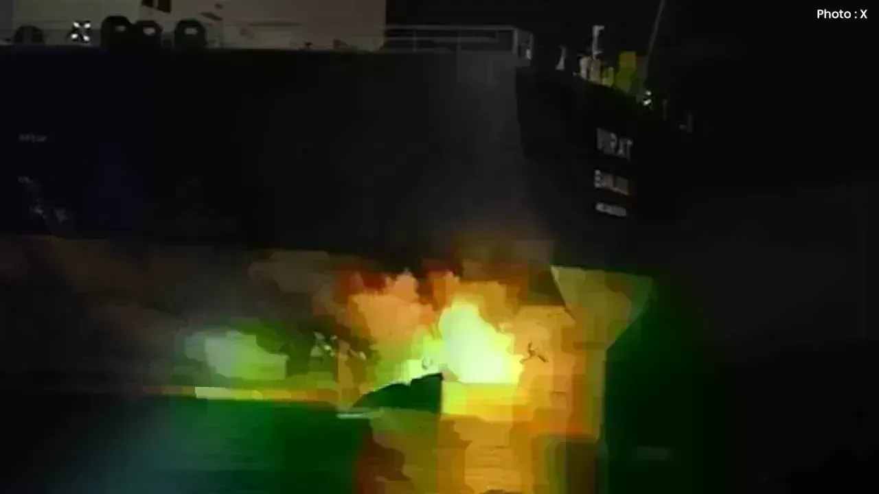 Unmanned Vessel Hits Russian Tanker Virat Of Turkey Black Sea