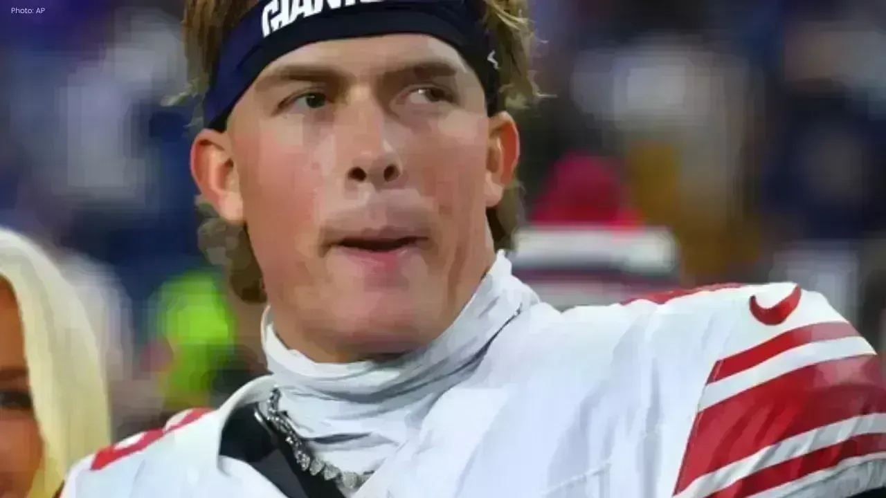 Jaxson Dart Stuns Fans with His Heart Necklace on Monday Night Football