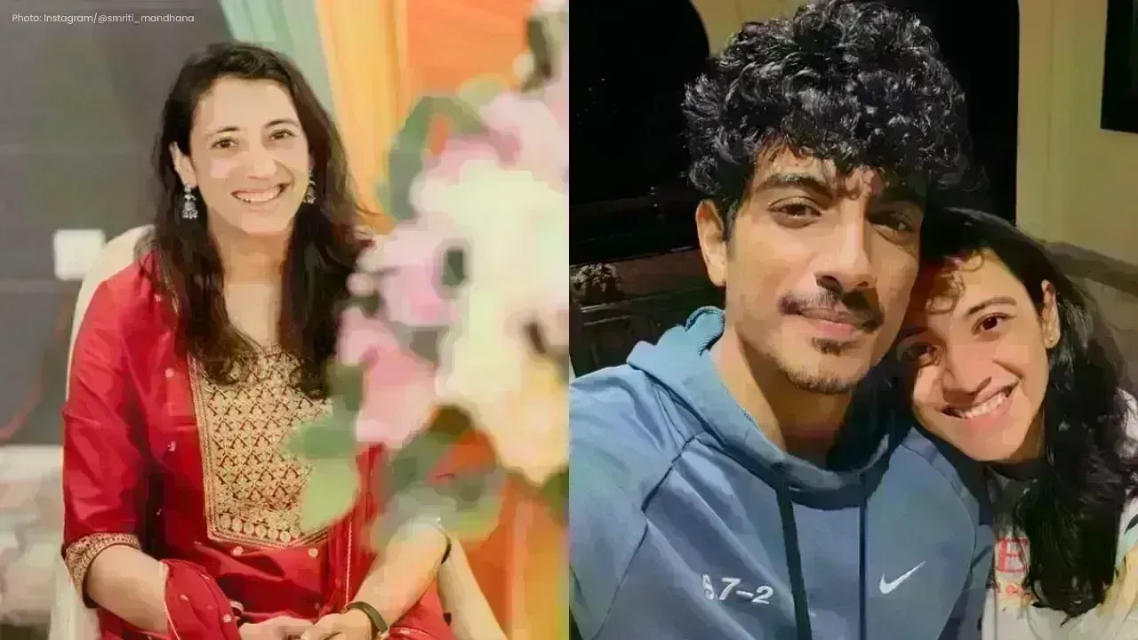 Palash Muchhal's Visit to Vrindavan Ashram After Wedding Postponement