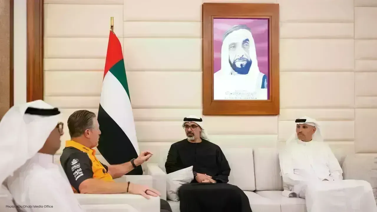 Crown Prince Sheikh Khaled Engages with McLaren CEO on Innovation