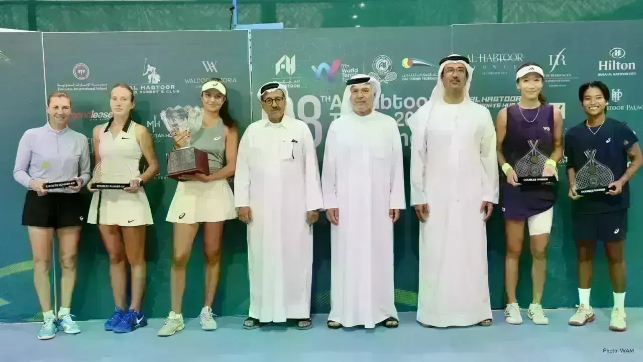 Petra Marcinko Triumphs at Al Habtoor Tennis Challenge in Dubai