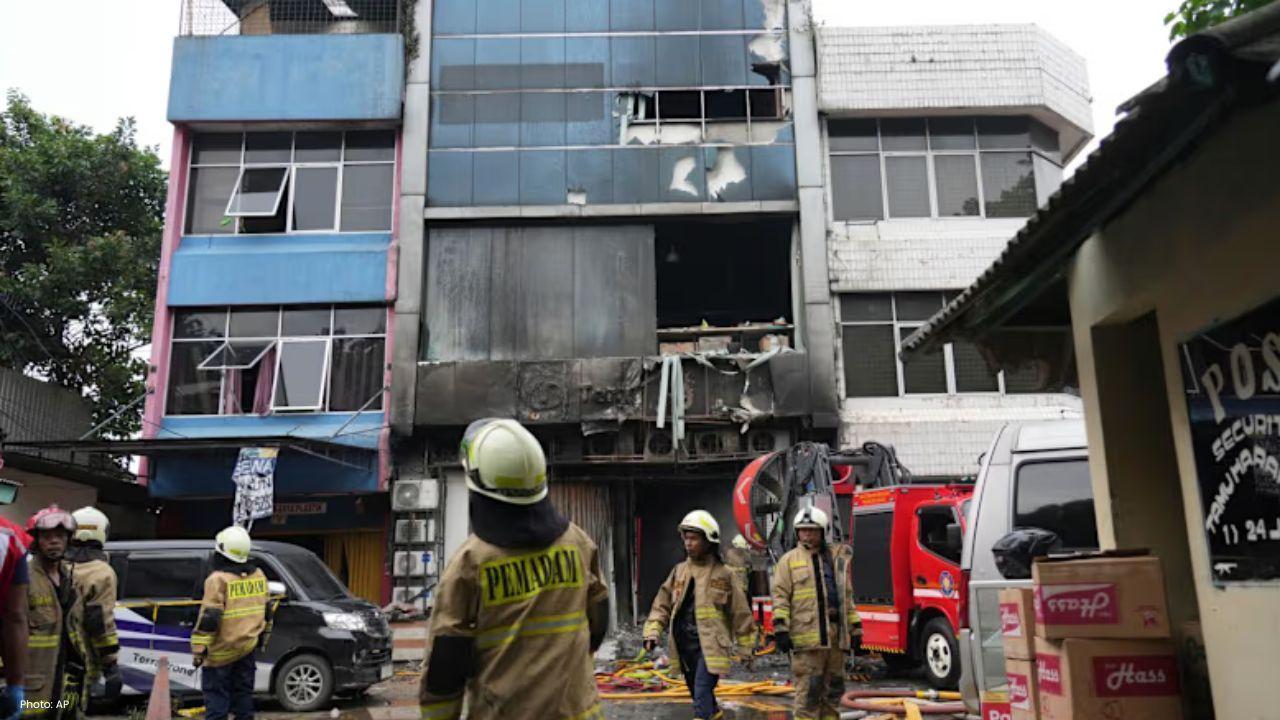 22 Dead In Jakarta Office Blaze, Drone Battery Blast Suspected