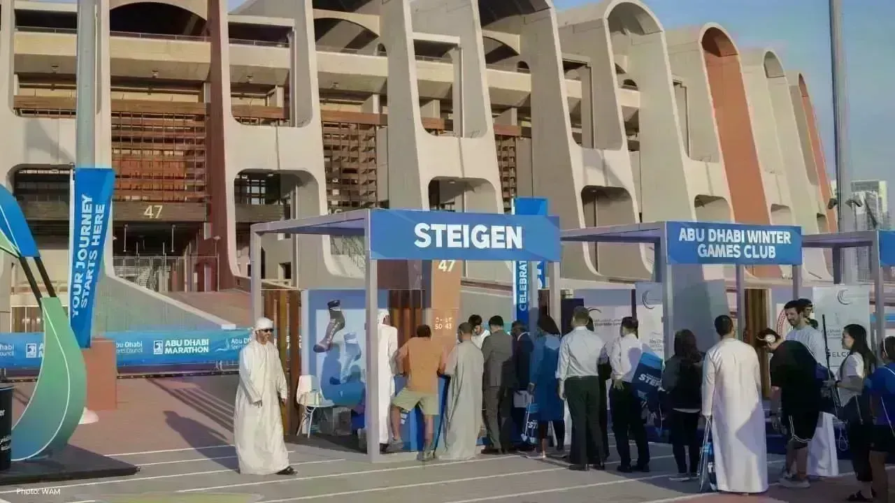 Abu Dhabi Marathon Village Welcomes Throngs Ahead of Major Event