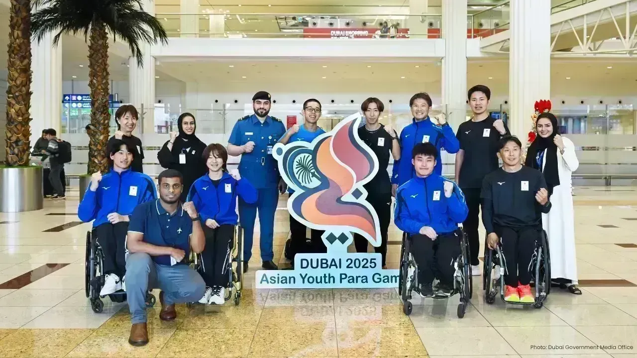Dubai International Airport Hosts 1,500 Young Athletes for Asian Youth Para Games